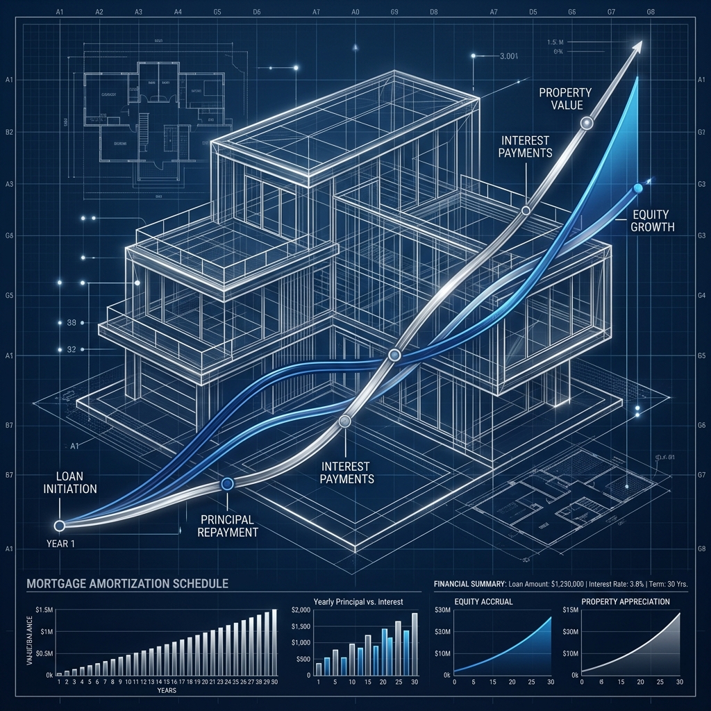 Loan-to-Value (LTV) Calculator — technical schematic