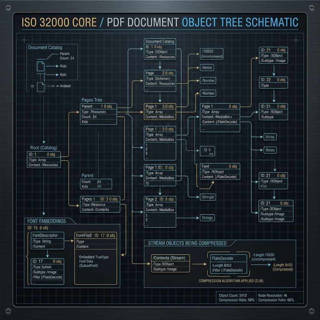 Image to PDF Converter — technical schematic